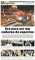 Clique na imagem e visualize a capa da edição de hoje do Superesportes no Diario de Pernambuco